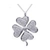 Silver Pendant - Four Leaf Clover