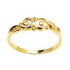 Gold Ring - Filigree Swirls