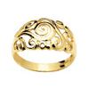 Gold Ring - Filigree Swirl