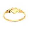 Gold Ring - Heart Size L