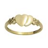 Gold Ring - Hearts Size I