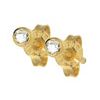 Diamond Gold Earrings .10ct 2.5mm