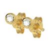 Diamond Gold Earrings .30ct 3.4mm