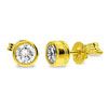 Diamond Gold Earrings .30ct