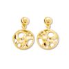 Gold Earrings - Circles