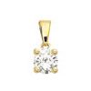 Diamond Gold Pendant .10ct