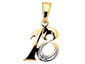 Diamond Gold Pendant - 18