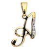 Diamond Gold Pendant - A