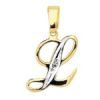 Diamond Gold Pendant - L