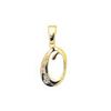 Diamond Gold Pendant - O