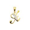 Diamond Gold Pendant - X