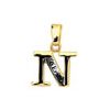 Diamond Gold Pendant - N Initial