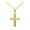 Gold Pendant - Cross