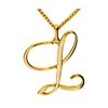 Gold Pendant - L