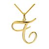Gold Pendant - T