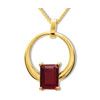 Ruby Gold Pendant