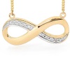 Diamond Gold Necklace - Infinity