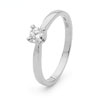 Diamond Platinum Ring - Engagement .25ct