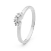 Diamond Platinum Ring - Eternity Ring .02ct