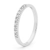 Diamond Platinum Ring - Wedding Band