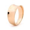 Rose Gold Ring - Concave