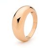 Rose Gold Ring - Dome 8mm
