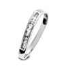 Diamond White Gold Ring - Eternity Freeform