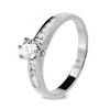 Diamond White Gold Ring - Engagement .50ct