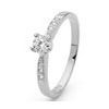 Diamond White Gold Ring - Engagement .30ct