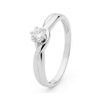 Diamond White Gold Ring - Engagment