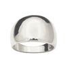 White Gold Ring - Dome