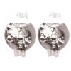 Diamond White Gold Earrings - Stud Diamond White Gold Earrings - Stud