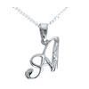 Diamond White Gold Pendant - A