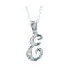 Diamond White Gold Pendant - E