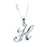 Diamond White Gold Pendant - H