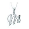 Diamond White Gold Pendant - M