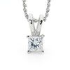 Diamond White Gold Pendant .18ct